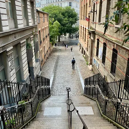 Peaceful Duplex - Terrace & Garden Апартаменты Париж