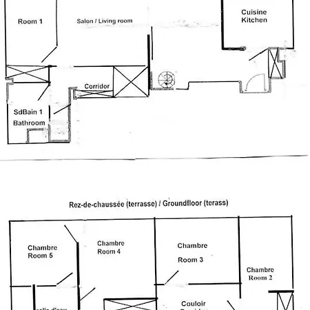 Peaceful Duplex - Terrace & Garden Апартаменты Париж